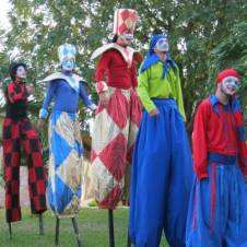 Zanqueros en Michoacán